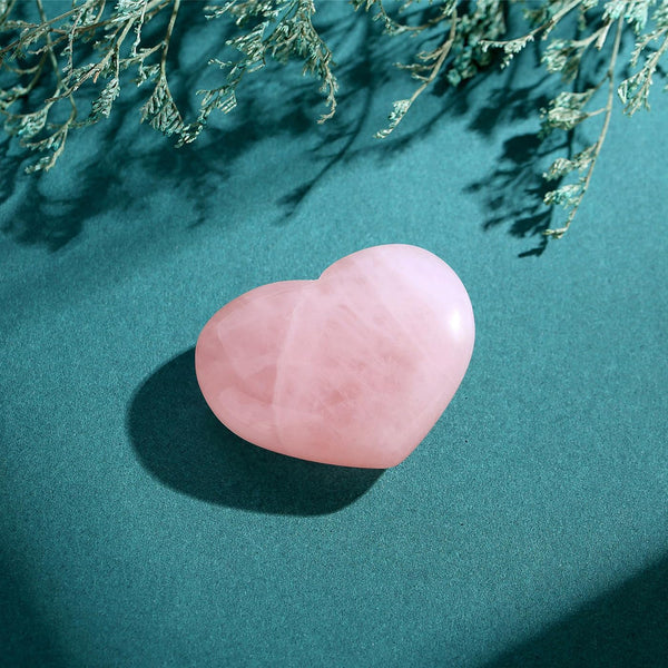 Rose Quartz Healing Heart Crystal