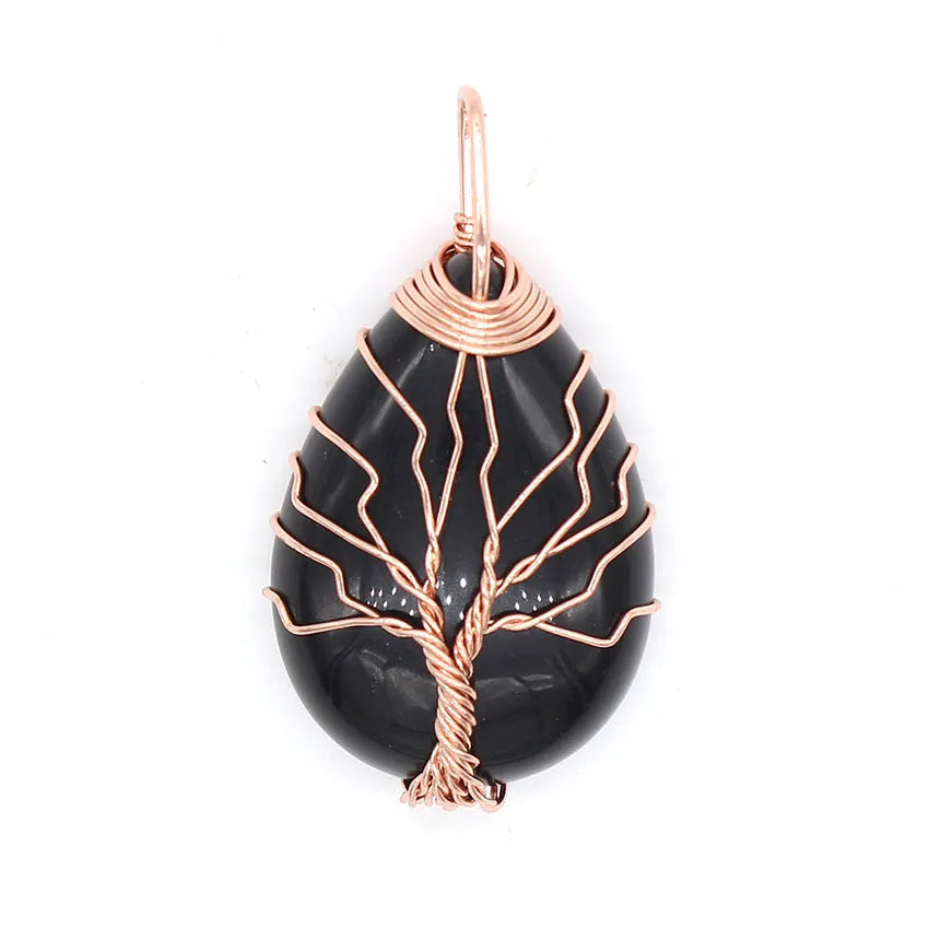 Tree of Life Crystal Pendant