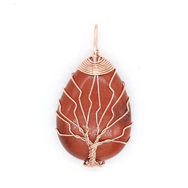 Tree of Life Crystal Pendant