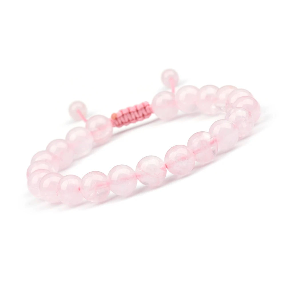 Rose Quartz Love Energy adjustable  Bracelet